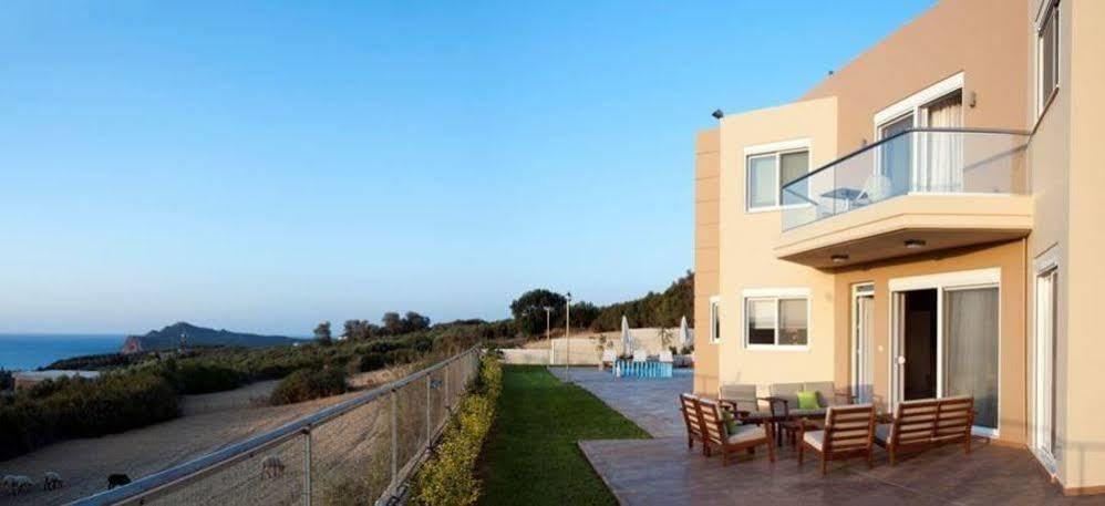 Villa Ariella With Sea View Агия-Марина Экстерьер фото