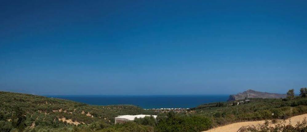 Villa Ariella With Sea View Агия-Марина Экстерьер фото